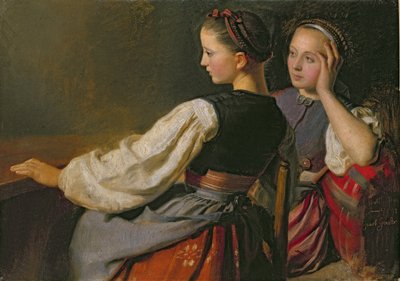 Ein Mädchen aus Probsteier, 1844 von Jacob Gensler